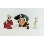 Collection Of Pottery Comprising A Royal Doulton Oliver Twist Figure,