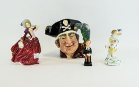 Collection Of Pottery Comprising A Royal Doulton Oliver Twist Figure,