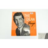 Dean Martin (Film) Autograph on reverse of L.P.