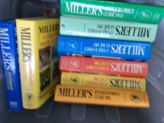 Box of Assorted Miller Antique Guides,