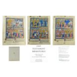 Large Cloth Bound Book 'Old Testament Miniatures,