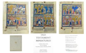 Large Cloth Bound Book 'Old Testament Miniatures,