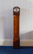 Grand Daughter Clock Oak cased, possibly 1930's, pretty clock with beading detail to case. Silver