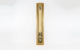 Ecclesiastical Interest Embroidered Framed Gospel Bookmark Long,