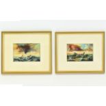 Maritime Interest Framed Oil Paintings Two in total,