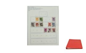 Useful Starter Stamp Album For Hong Kong. Neatly laid out with several stamps.
