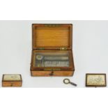 A Miniature Music Box, 5 x 3.1/4 x 2 Inc