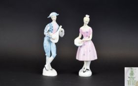 Royal Doulton Figures ( 2 ) 1/ Columbine