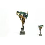 Art Deco Style Reproduction Resin Figure