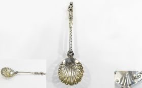 Victorian Period Figural Topped - Silver