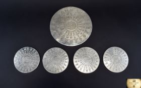 Christofle - France Set of Silver Plated