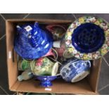 Mixed Lot Of Ceramics Mostly Maling Newcastle On Tyne, To Include Waving, Lustre Ware etc Bowls,