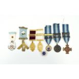Collection Of Masonic And RLSS Medals (6) In total to include 3 masonic medals each from the