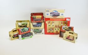 Small Collection of Boxed Toy Cars (12) in total.