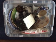 Box of Assorted Ceramics and Oddments