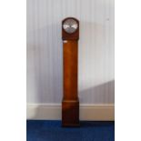 Grand Daughter Clock Oak cased, possibly 1930's, pretty clock with beading detail to case.