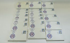 Around 200 new and unused Isle of Man First day Covers - all 24th May 1978 25th Anniversary of the