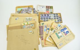 Collection of High Value GB Stamps On Paper.