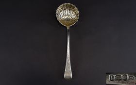 George III Silver Sifting Ladle.