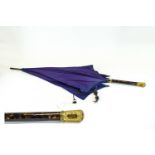 Antique Gilt Handle Umbrella 'Paragon' By S.