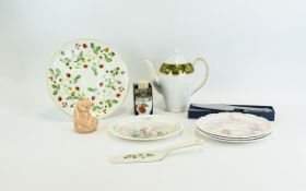 Small Collection of Ceramics including Portmeirion cake stand,