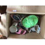 Good Box Of Assorted Mainly Maling Ware All A/F