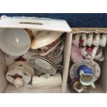 Mixed Lot Of Pottery Comprising Plates,