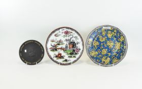 Collection Of 3 Cabinet Plates Comprising Royal Doulton D4365,