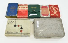 Vintage Card Games A collection of seven card sets,