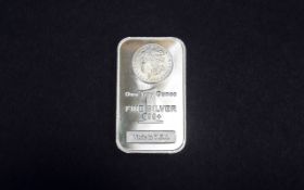 American Pure Silver Ingot