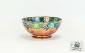 Maling - 1920's Lustre Footed Bowl,