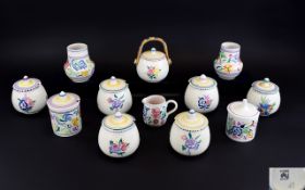 A Collection of Poole Pottery Items From The 1950's / 1960's.