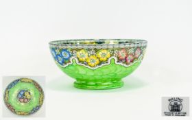 Maling - Art Deco Period Lustre Footed Bowl. c.1920's / 1930's.