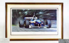 Gerald Coulson - Artist Pencil Signed Ltd Edition Colour Print - Titled ' On The Edge ' The