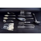 Collection Of Silver Plated Flatware Com