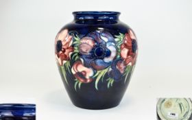 W. Moorcroft Signed Large Tube lined Glo