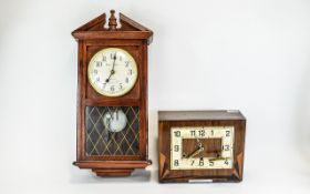 Art Deco Mantle Clock Rectangular clock