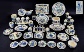 A Large Collection Of Masons Ironstone