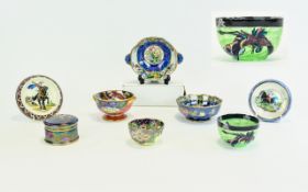 A Very Good Collection of Maling Lustre
