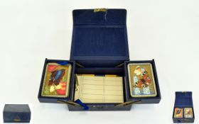 Vintage Boxed Decorative Playing Cards A