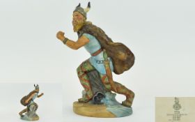 Royal Doulton Figure 'The Viking' Matte