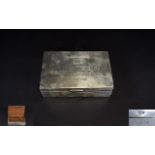 Silver Box Small rectangular silver box