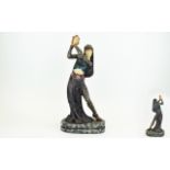 Art Deco Style Reproduction Resin Figure