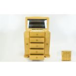 Jewellery Chest with 6 drawers 17 inches high