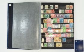 Eight page A4 stock book full of stamps from Cuba.