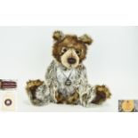 Charlie Bears Teddy Bear - Name ' Diesel ' Original Full Size. Designed by Isabelle Lee.