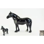 Beswick Horse Figure ' Dales Pony ' - Maisie. Model No 1671, Issued 1961 - 1982. Designer A.