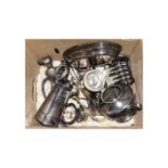 Mixed Collection Of Pewter And Metalware To include teapot, moneybox,