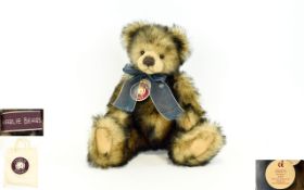 Charlie Bears Handmade Fully Jointed Teddy Bear. Name ' Josie ' Designer by Isabelle Lee. CB 083710.