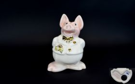 Wade - Very Rare Marstons Pedigree Piggy Bank. Marked Wade England. Height 8.25 Inches.